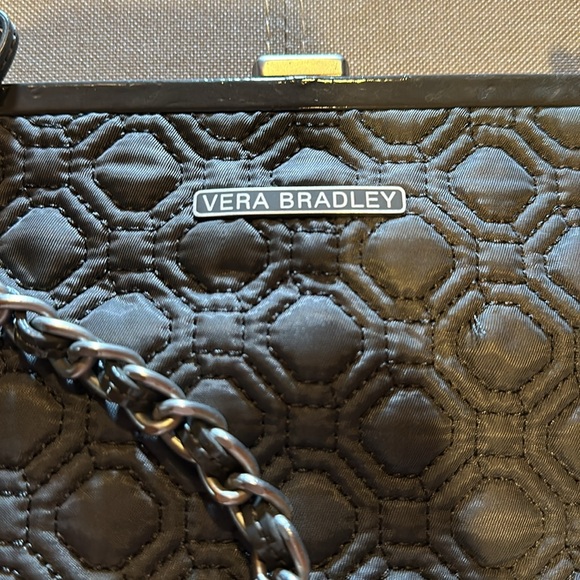 Vera Bradley Gray Clasped Purse - Picture 2 of 5